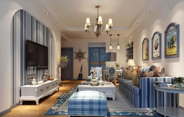 裝修主調(diào)里加些&ldquo;藍&rdquo;色，真的好美啊~