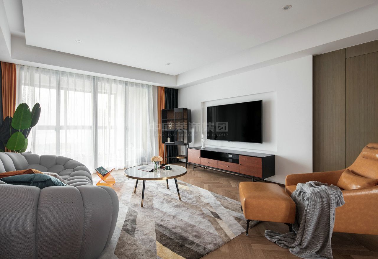 瀚林錦城130m&sup2;北歐風(fēng)格案例