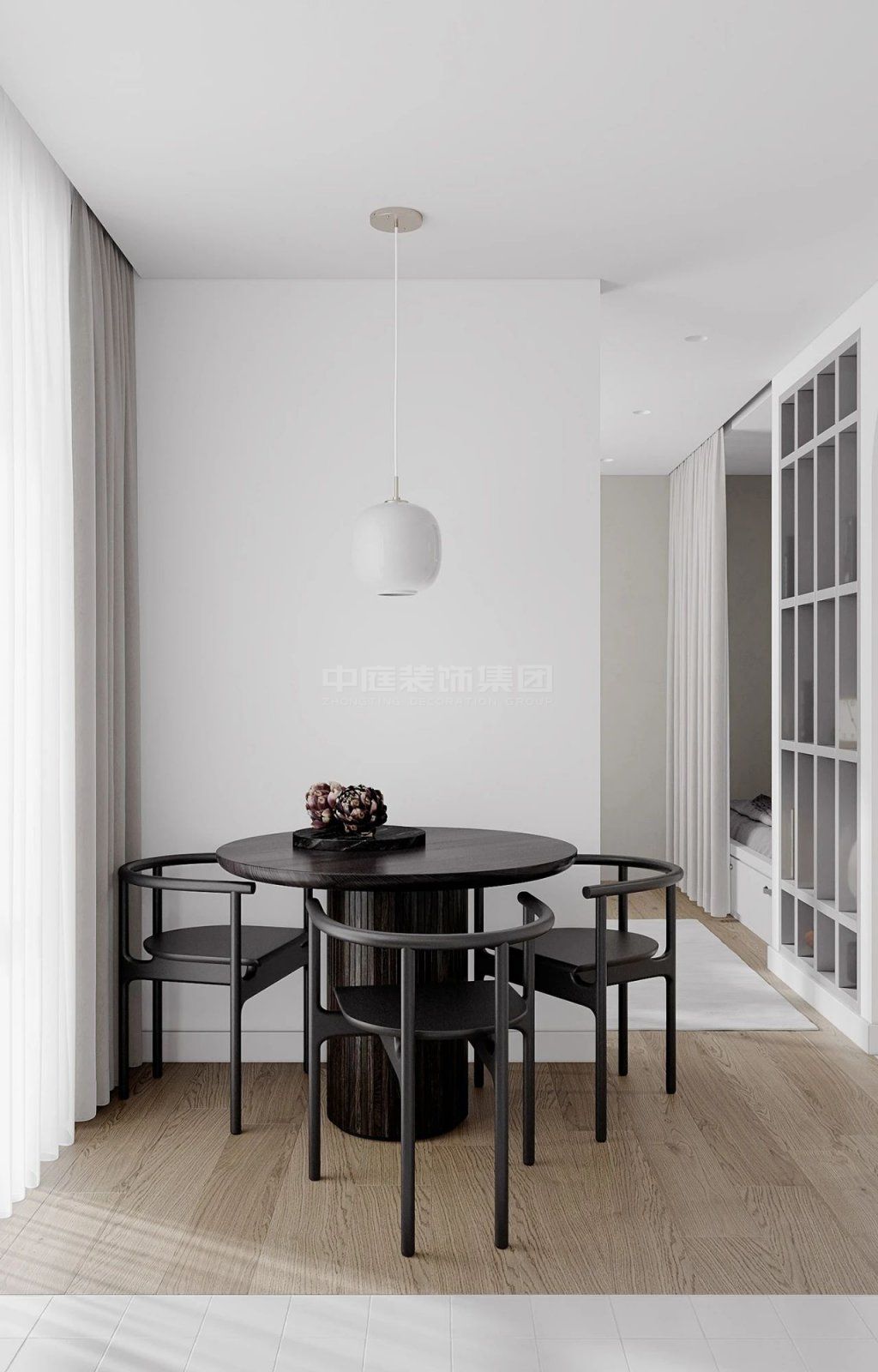 觀(guān)瀾尊府70㎡極簡(jiǎn)風(fēng)格案例