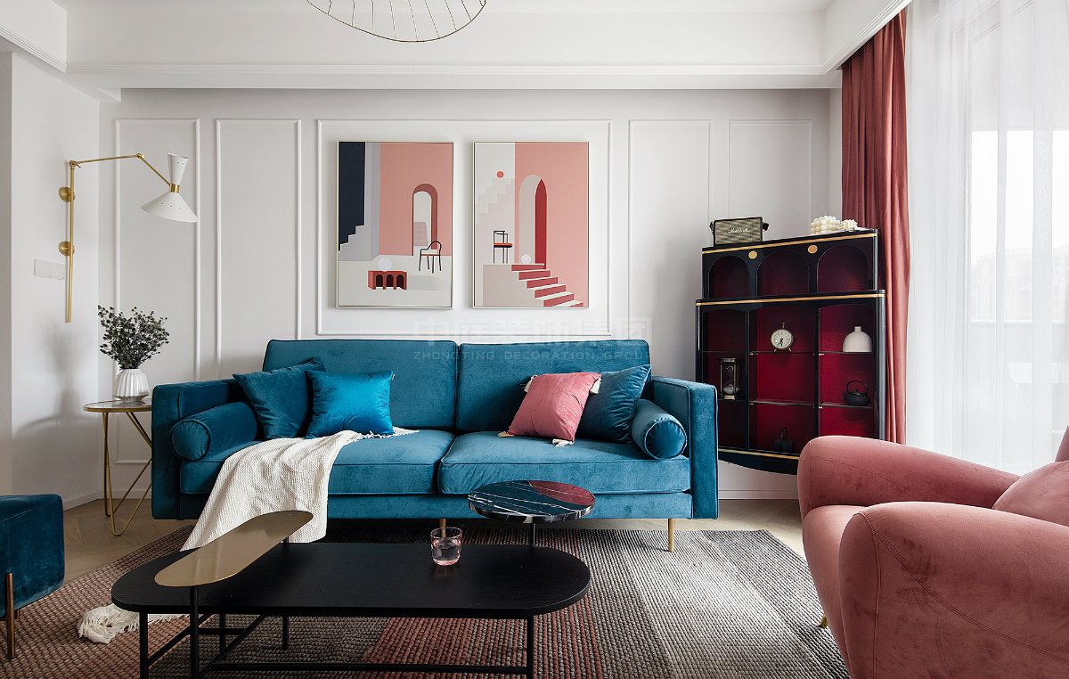 金悅瀾灣100m&sup2;輕奢風(fēng)格案例