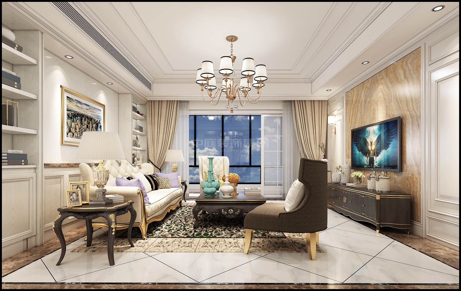 萬(wàn)豐新新傳奇125m&sup2;現(xiàn)代風(fēng)格案例